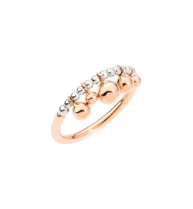 Rose Gold Bubble Ring