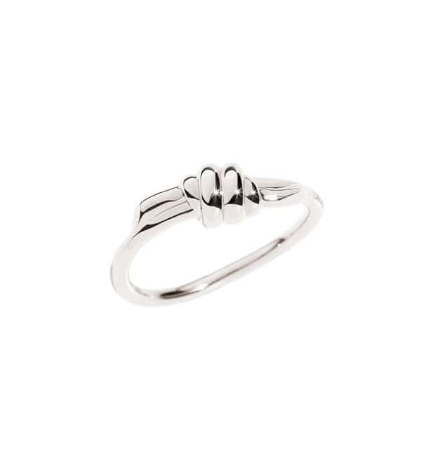 Silver Knot Ring