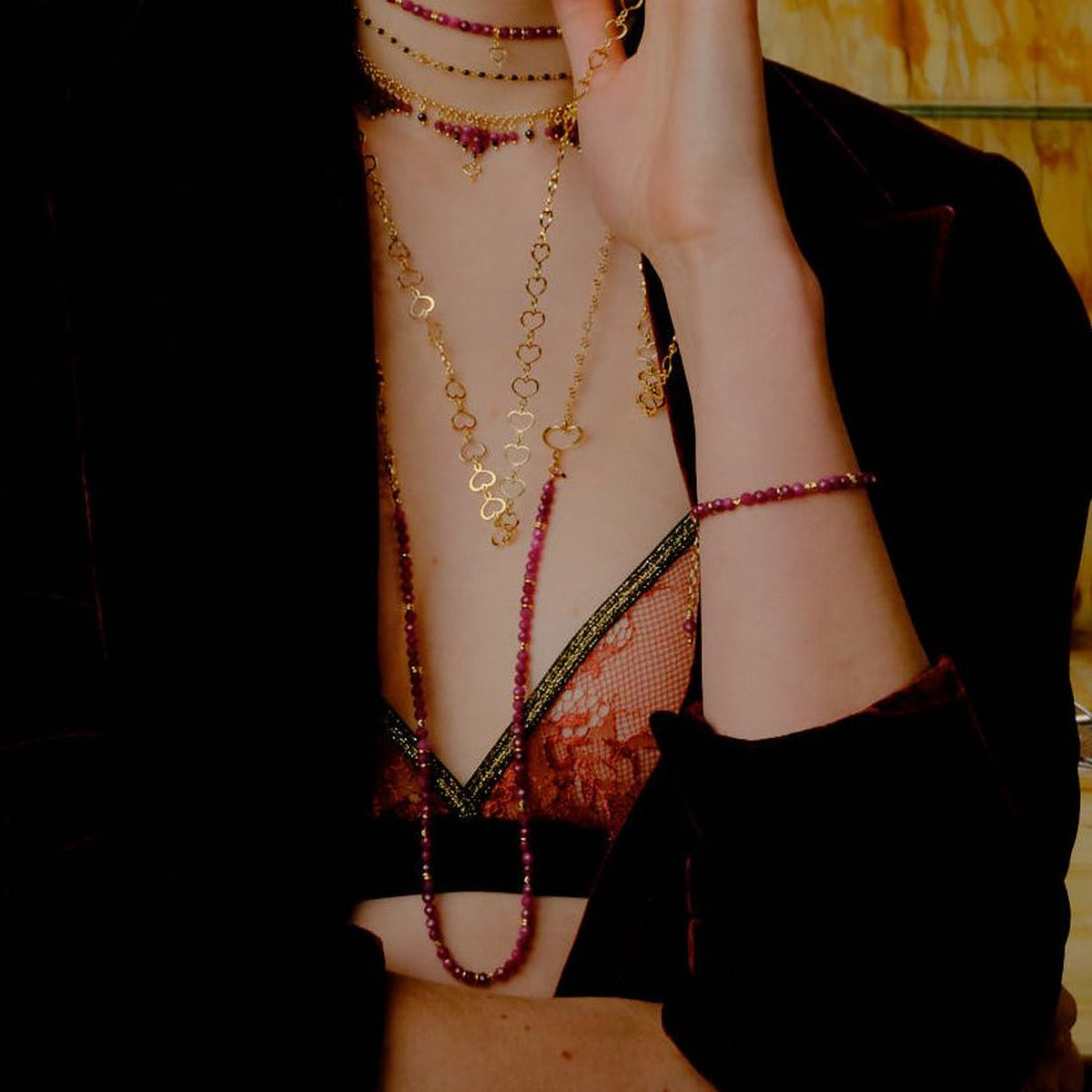 Bracciale Pietre di Rubino