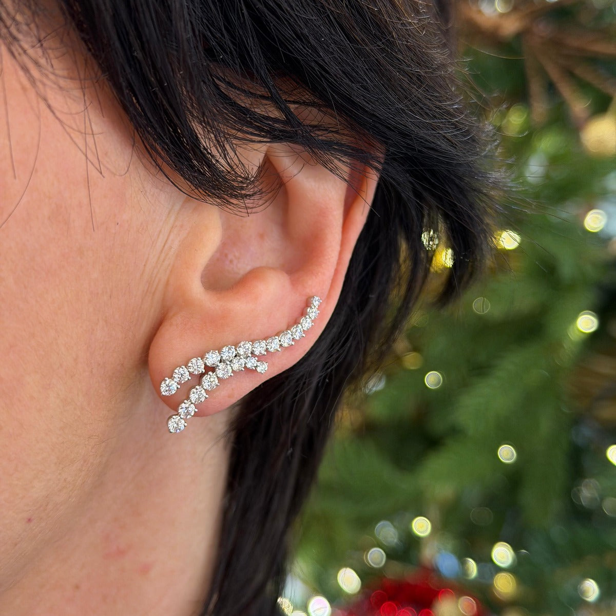 Orecchino Cascata di Luce