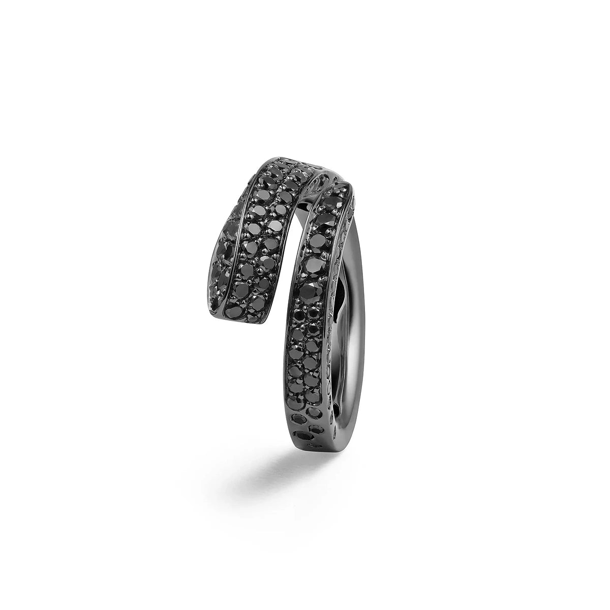 Bague en or blanc Like Slim Full Pavè