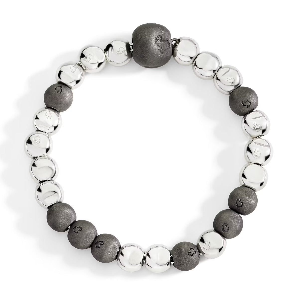 Bracciale Pepita Argento e Titanio