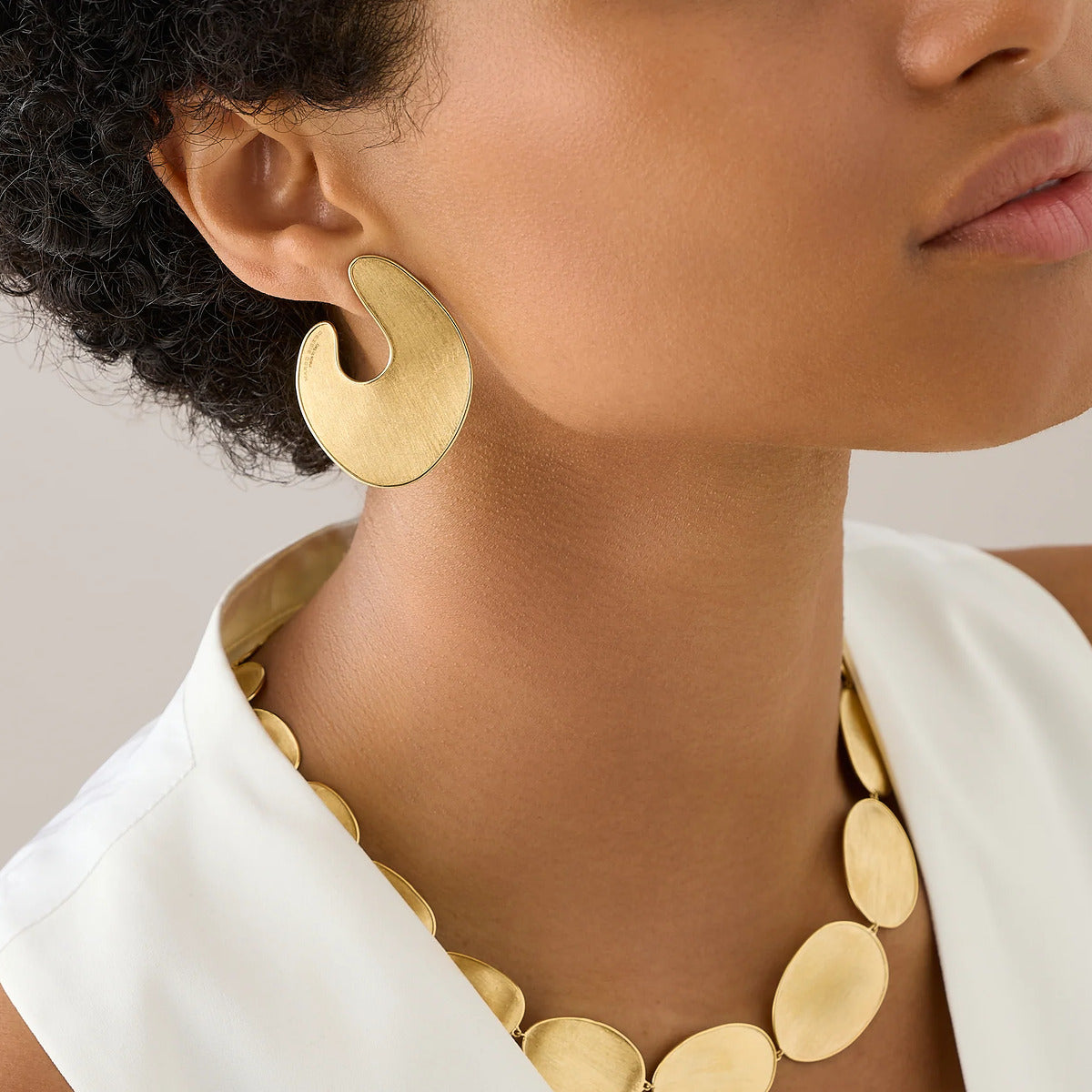 Boucle d'oreille chandelier grand modèle 