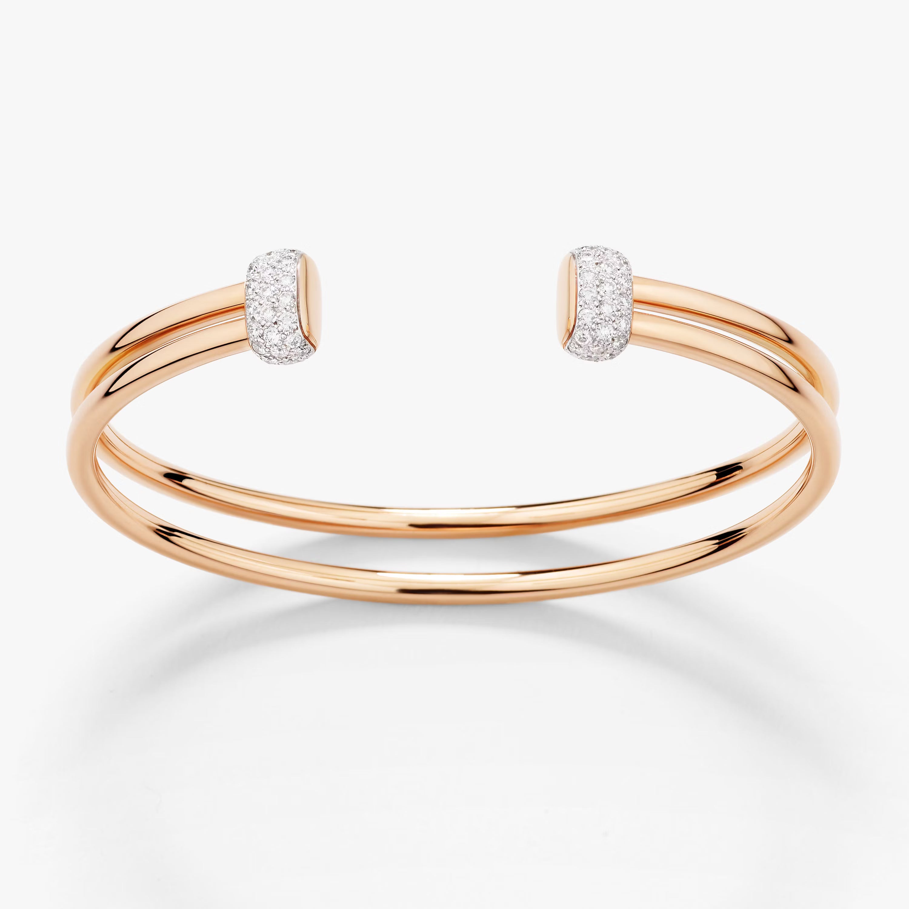 Pom Pom Dot Bracelet in White and Grey Mother of Pearl