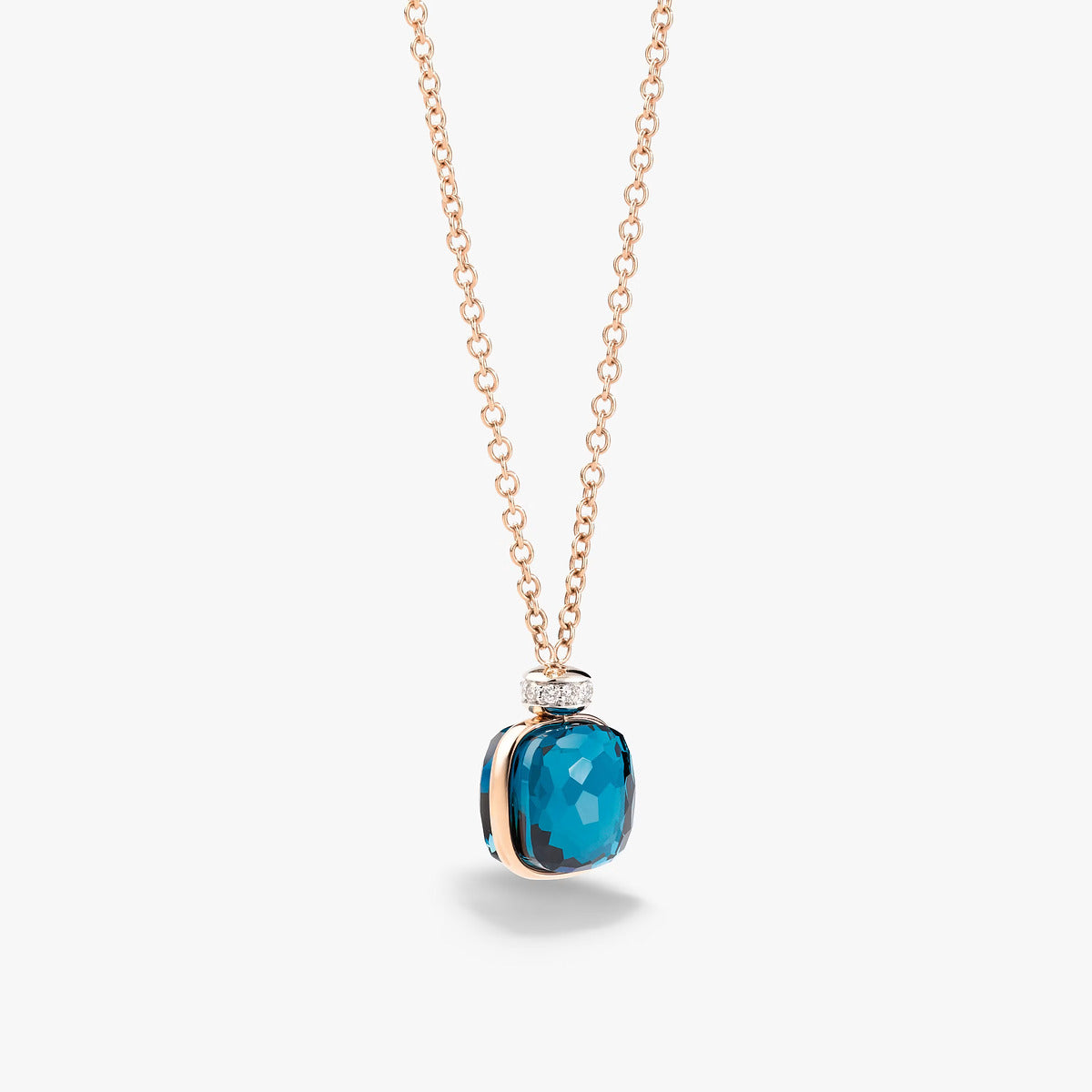 Collana con pendente Nudo Classic Topazio London