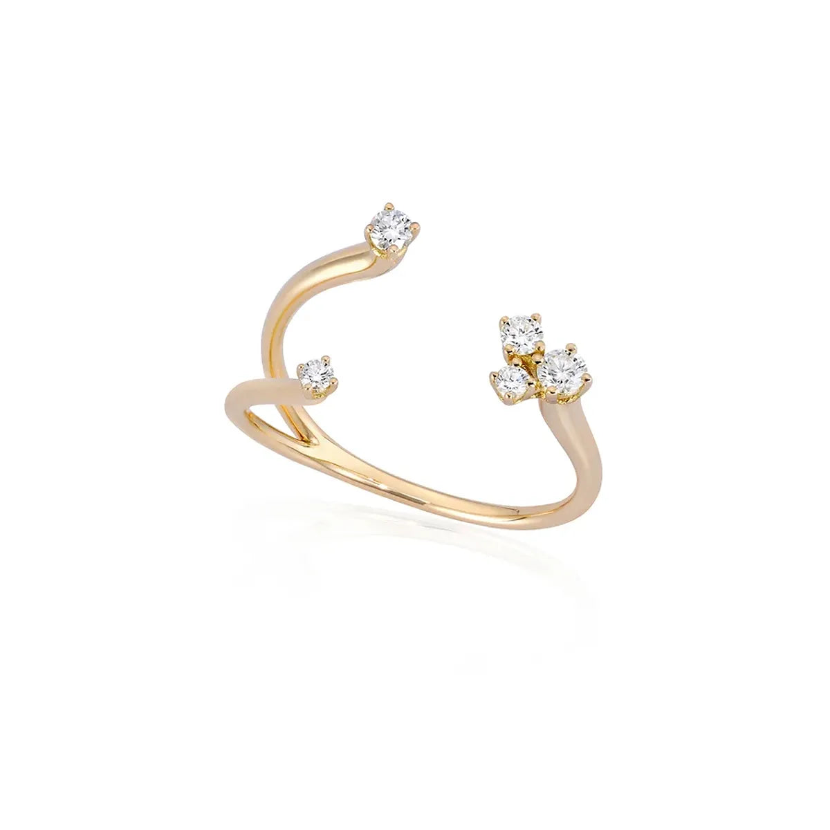 Anello Double Costellazione