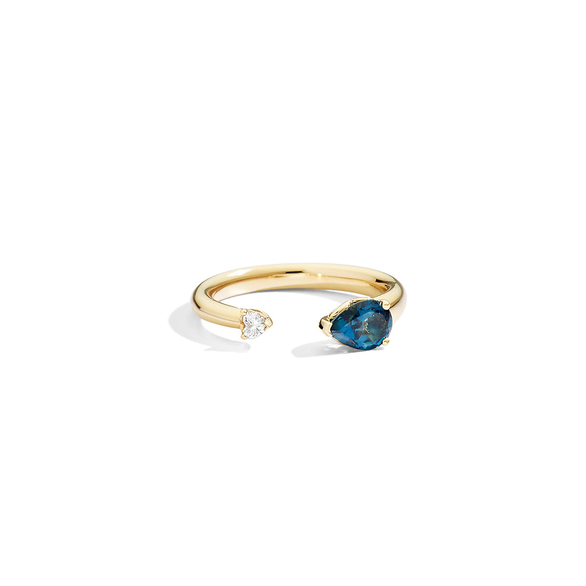Anello More Topazio Blue London