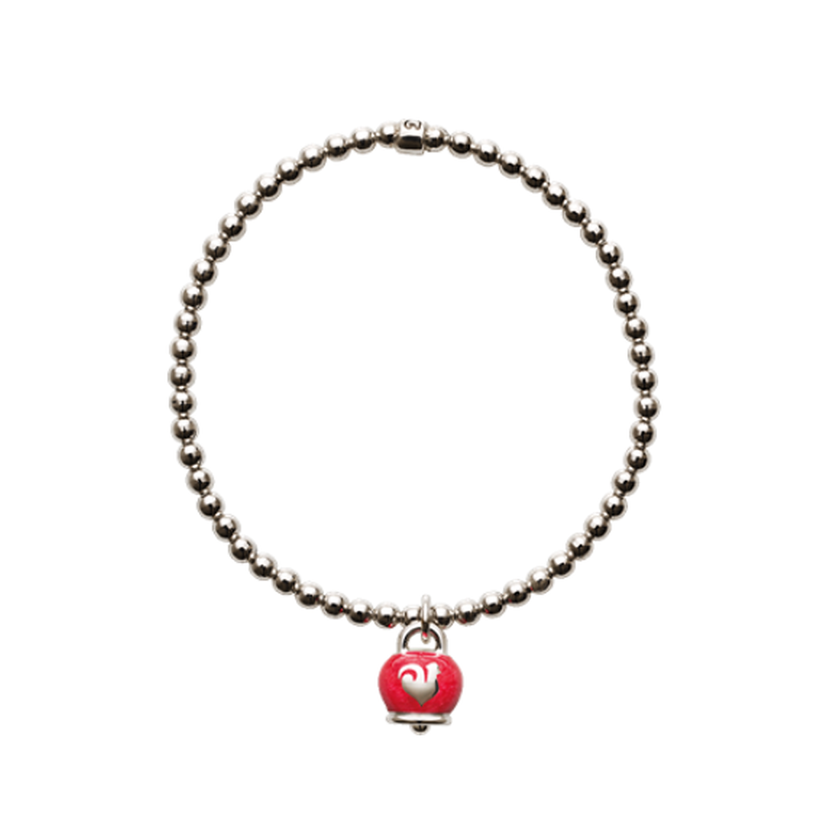 Bracciale Et Voilà  Campanella Smalto rosso