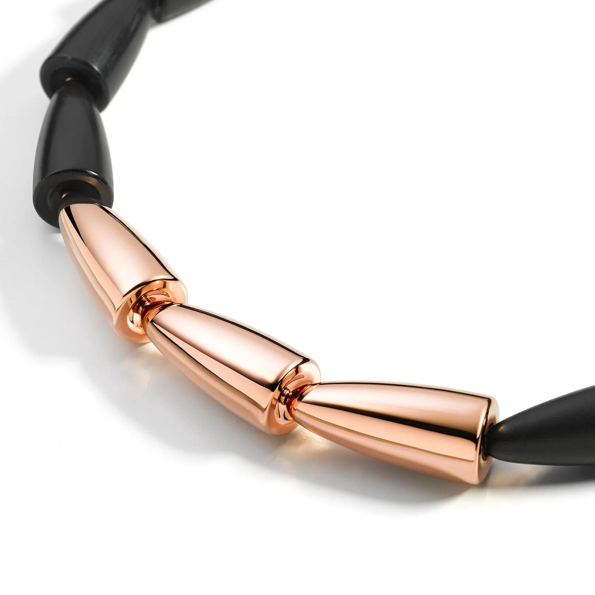 Calla Bracelet in Rose Gold and Titanium