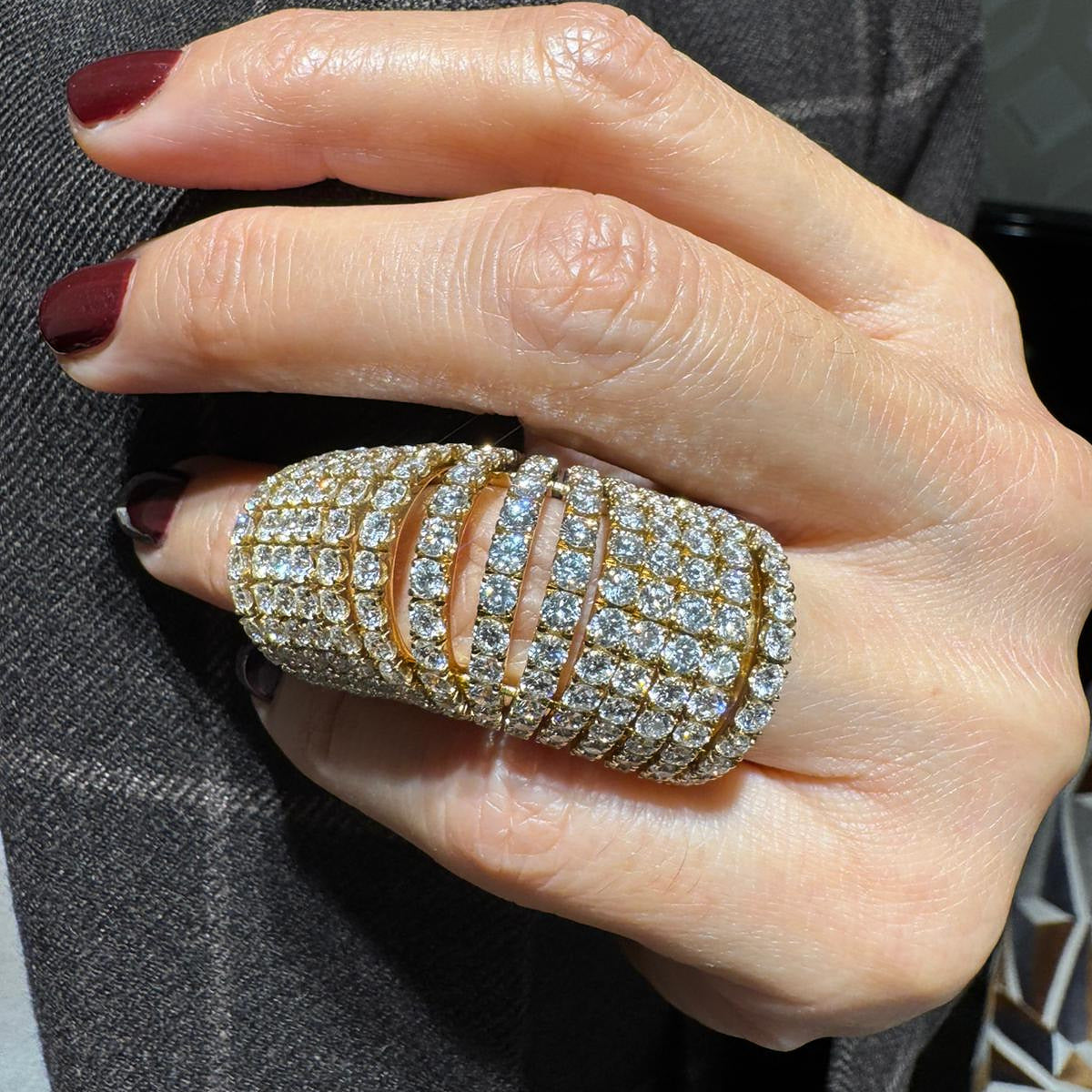 Like Regular Full Pavè White Gold Ring - TO BE REVIEWED