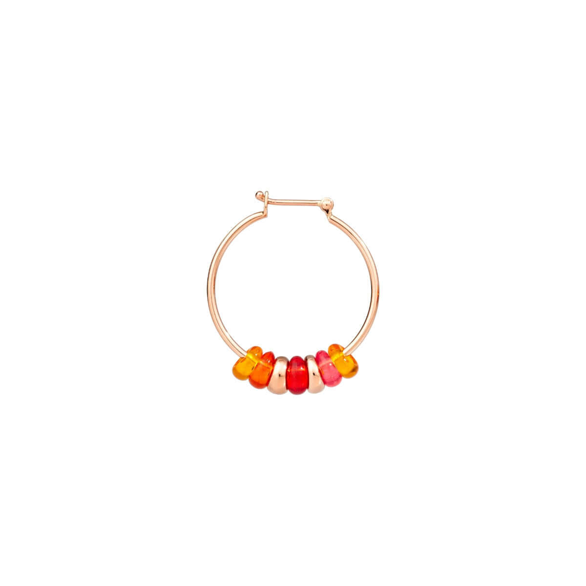 Sunset Rondelle Earring