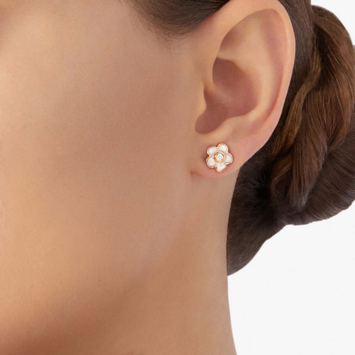 Flower Lobe Earring