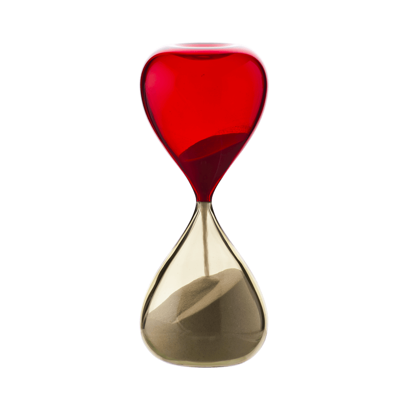 Clessidra Pagliesco Rosso