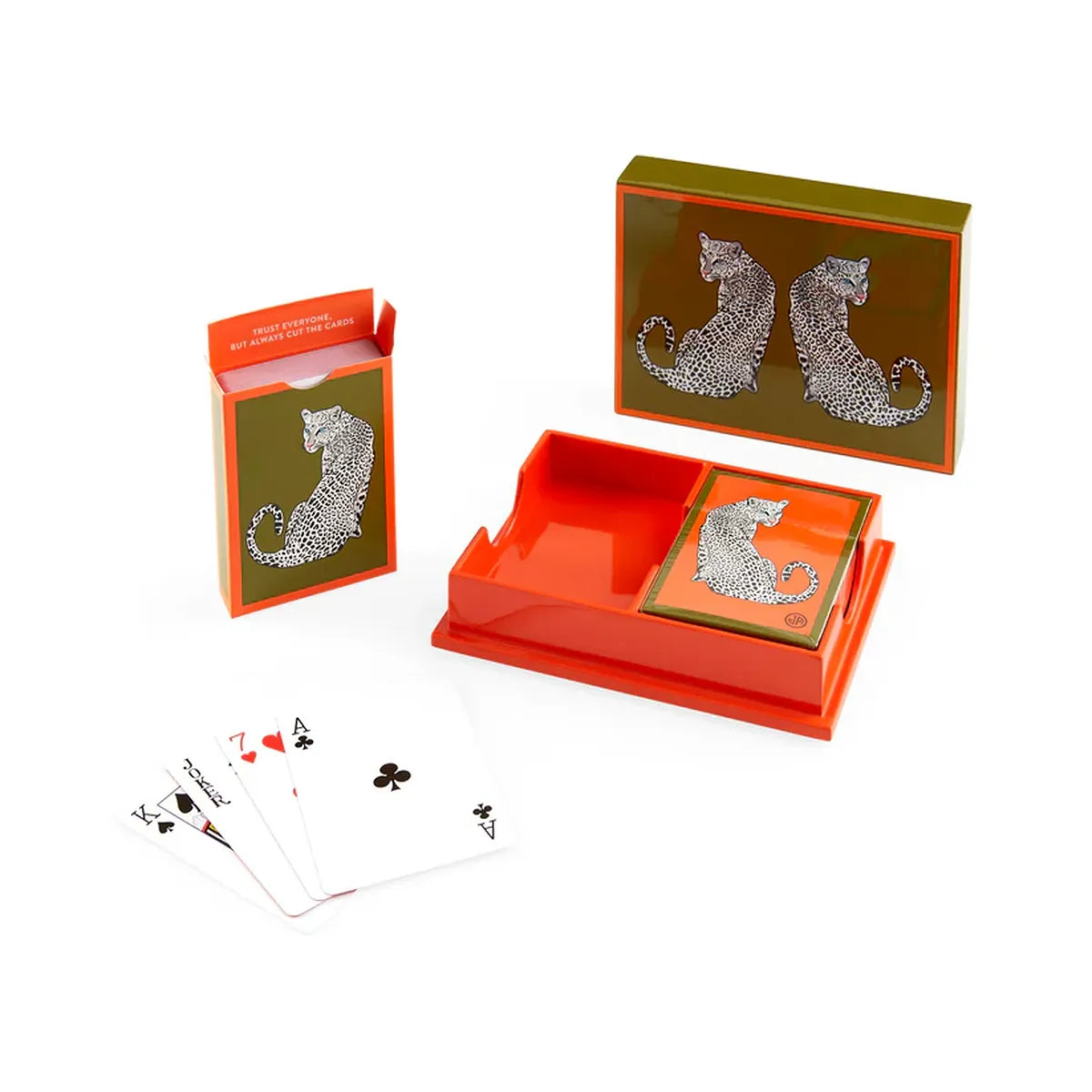 Leopard Playing Card Set