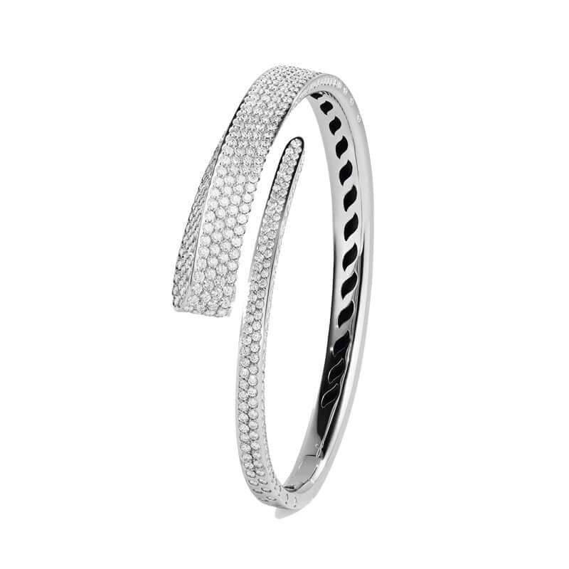 Like Regular Full Pavè White Gold Bracelet