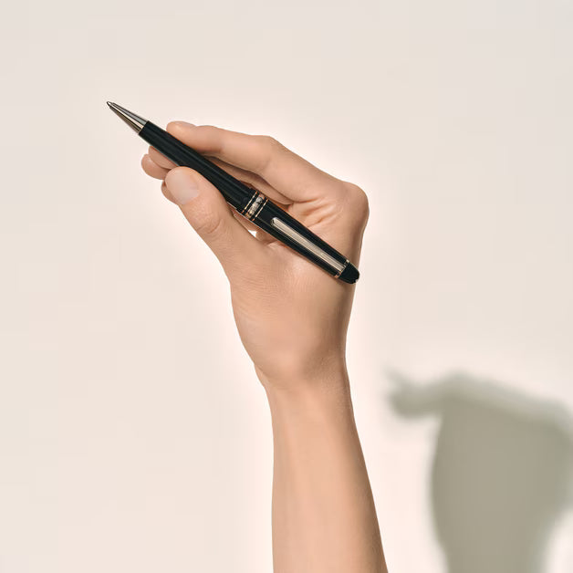 Penna a Sfera Meisterstück Placcata in Platino Midsize