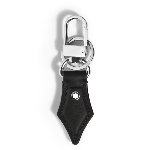 Portachiavi a Forma di Pennino in Pelle Sartorial