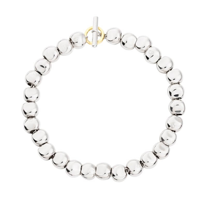 Silver Nugget Bracelet