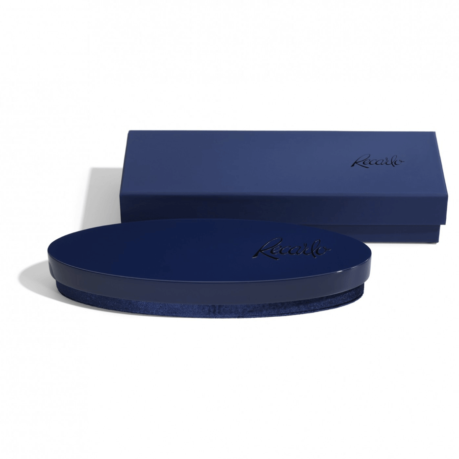 Recarlo Bracciale Tennis Face Cube con Diamanti Neri