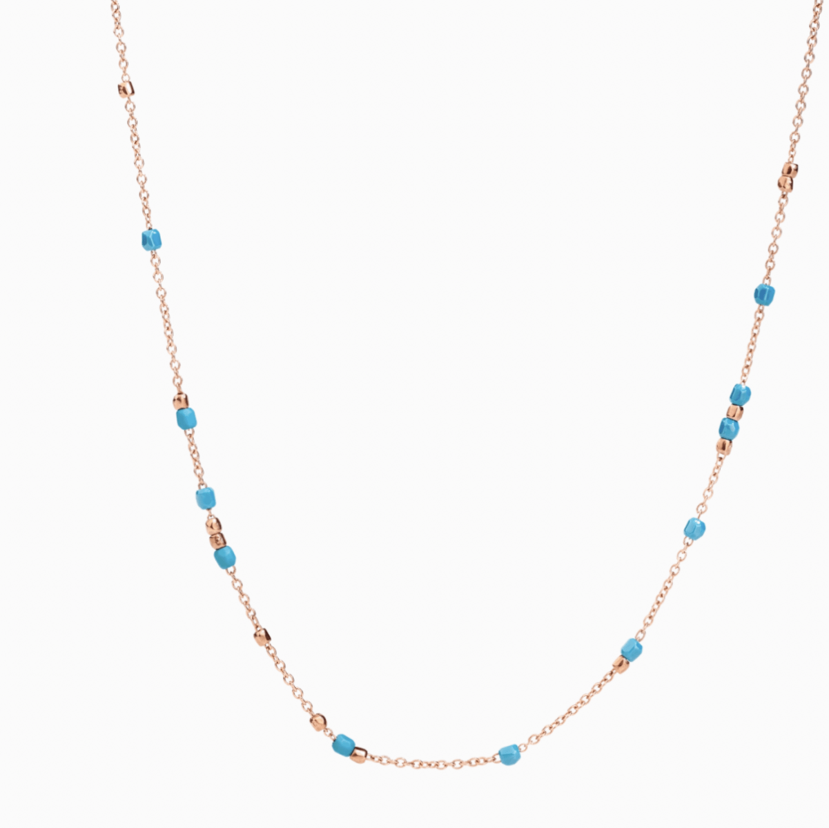 Mini Turquoise Beads Necklace