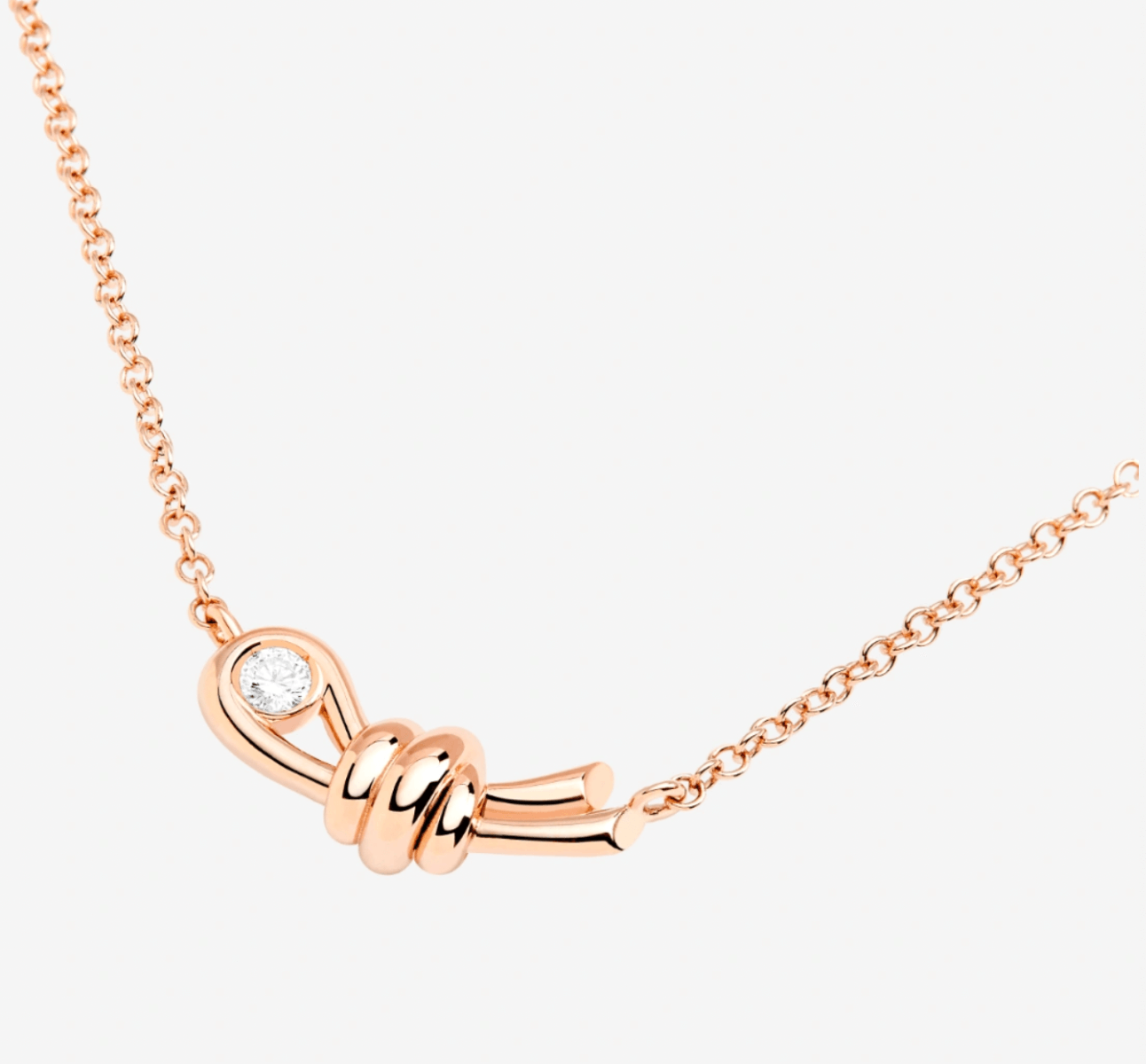 Collana Nodo Diamante