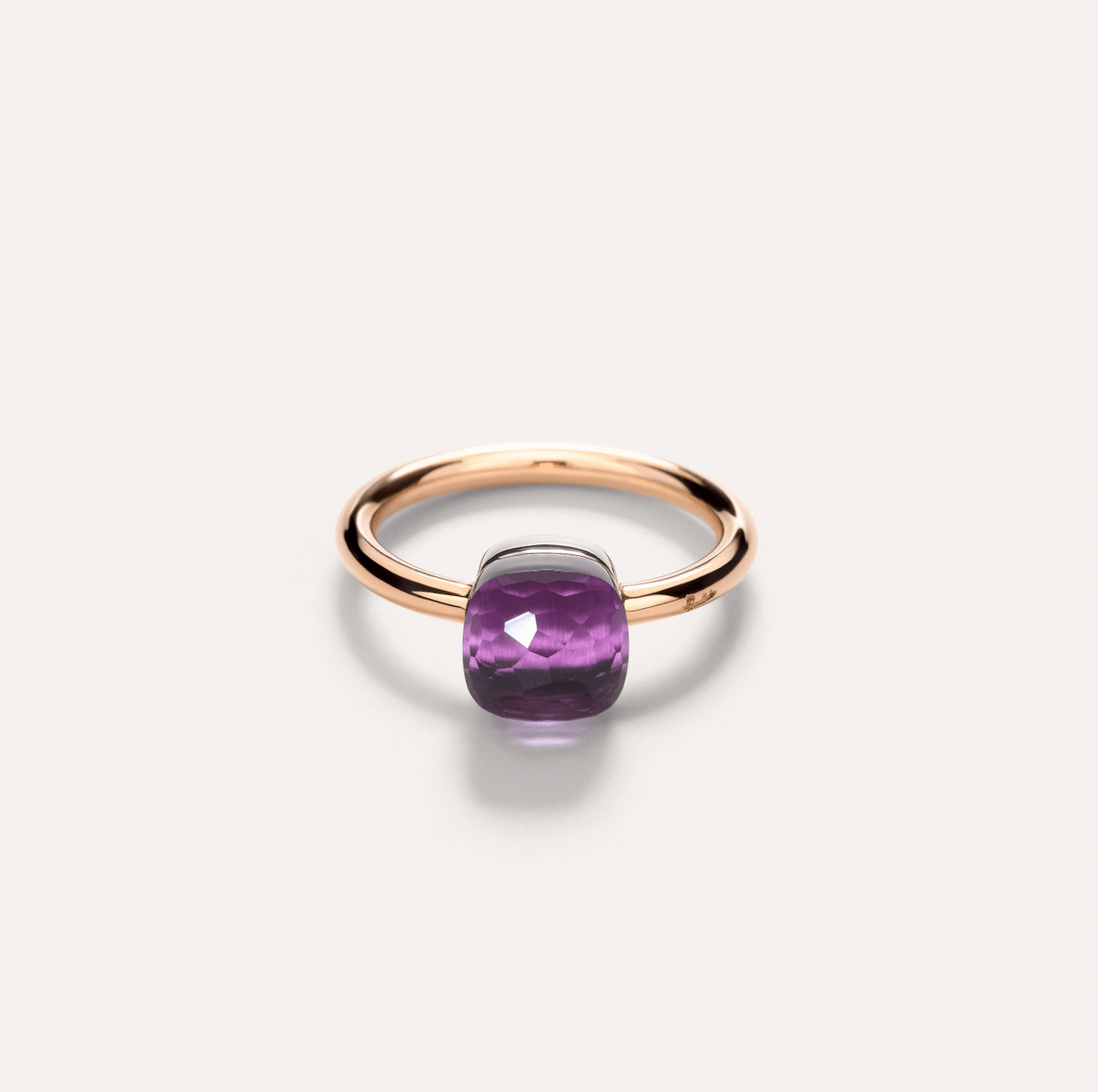 Anello Nudo Petit Ametista