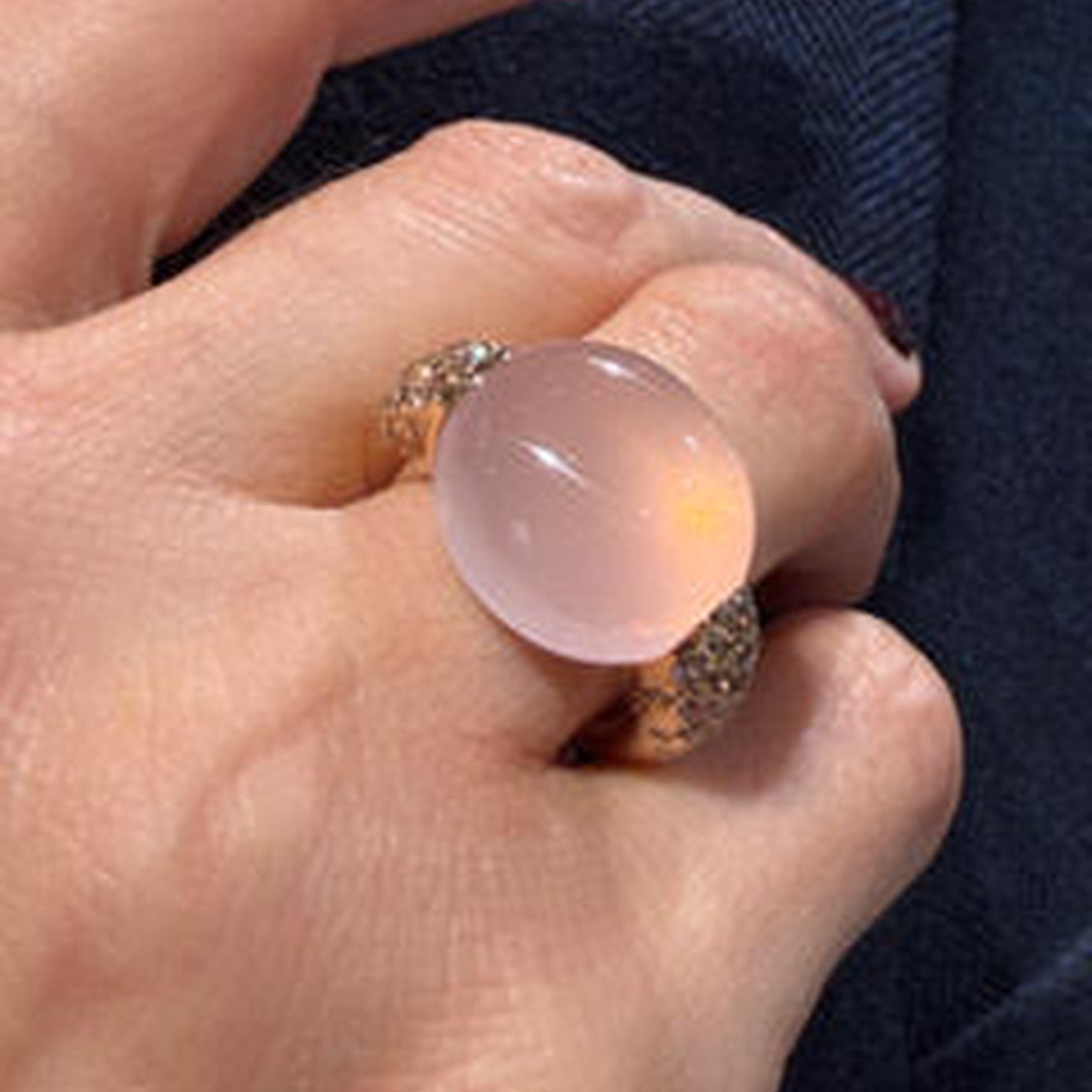 Pomellato Together Brown Diamond Band Ring